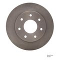 Dynamic Friction Co Brake Rotor, Front, 600-54187 600-54187